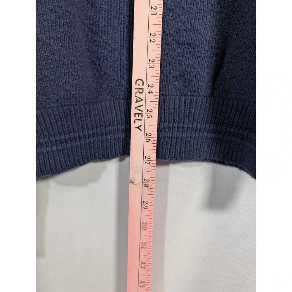 Vintage Y2k Golf Sweater Embroidered Blue Men's Size Large Golf Scottish Isles